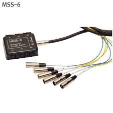 6 Way Audio Multi Core