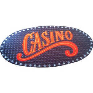 Casino Sign with truss stand