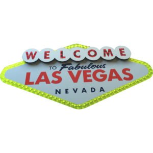 Welcome To Las Vegas with truss stand