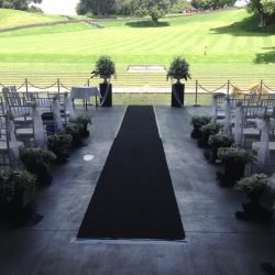 Black Carpet Runner 10m
