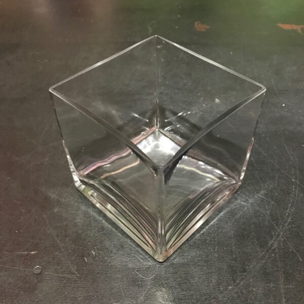 Square Glass Vase