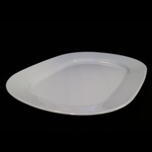 Melamine White Oval Platter - 50cm