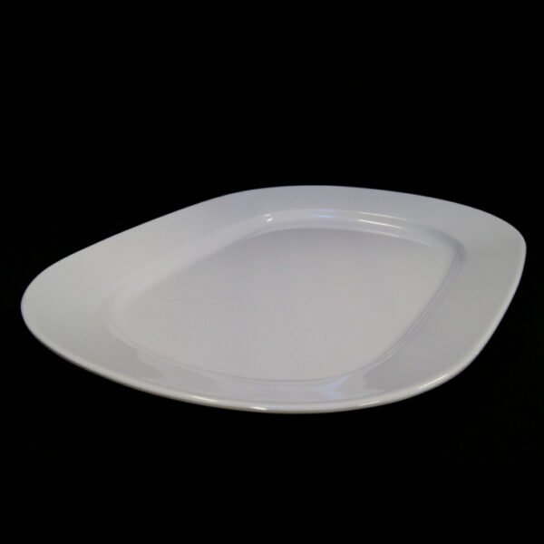 Melamine White Oval Platter - 50cm