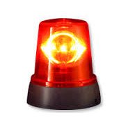 Red Police Light