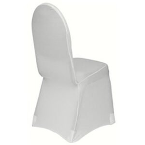White Spandex Chair Cover
