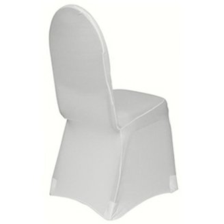 White Spandex Chair Cover