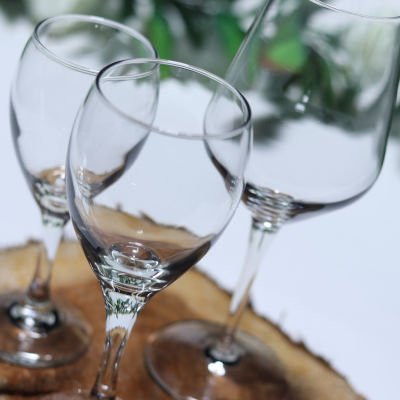 Wine glassware sample